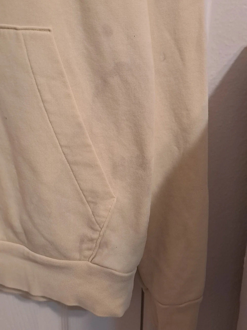 adidas Off-White/Cream Pullover Hoodie for Men